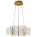 Nuvo Lighting - 62-2403 - LED Chandelier - Kenzo - Polished Anodized Bronze