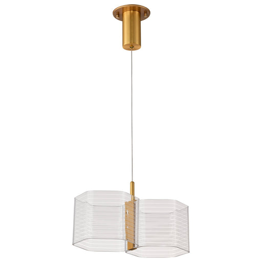 Nuvo Lighting - 62-2406 - LED Mini Pendant - Kenzo - Polished Anodized Bronze