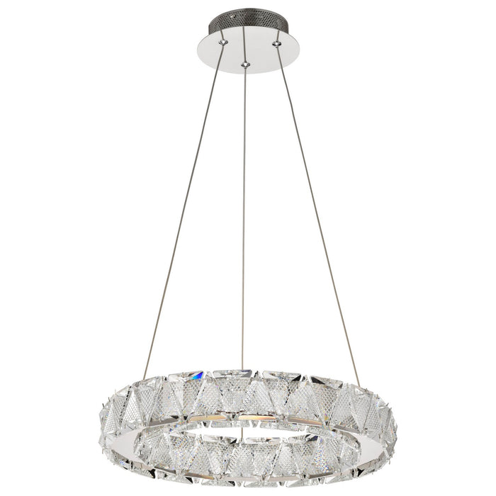Nuvo Lighting - 62-2441 - LED Pendant - Asher - Polished Nickel
