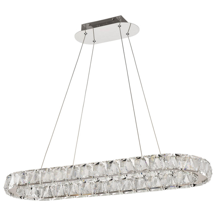 Nuvo Lighting - 62-2443 - LED Pendant - Asher - Polished Nickel