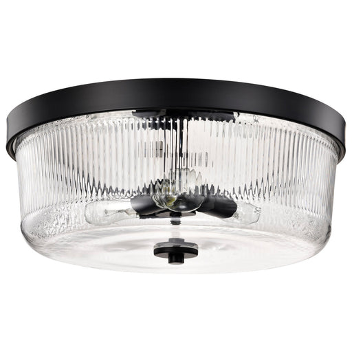 Nuvo Lighting - 60-8609 - Three Light Flush Mount - Grayson - Matte Black