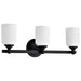 Nuvo Lighting - 60-8643 - Three Light Vanity - Solara - Matte Black