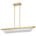 Nuvo Lighting - 62-2411 - LED Island Pendant - Idris - Vintage Brass