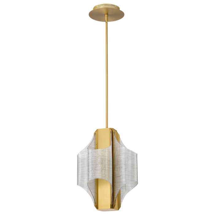 Nuvo Lighting - 62-2412 - LED Pendant - Idris - Vintage Brass