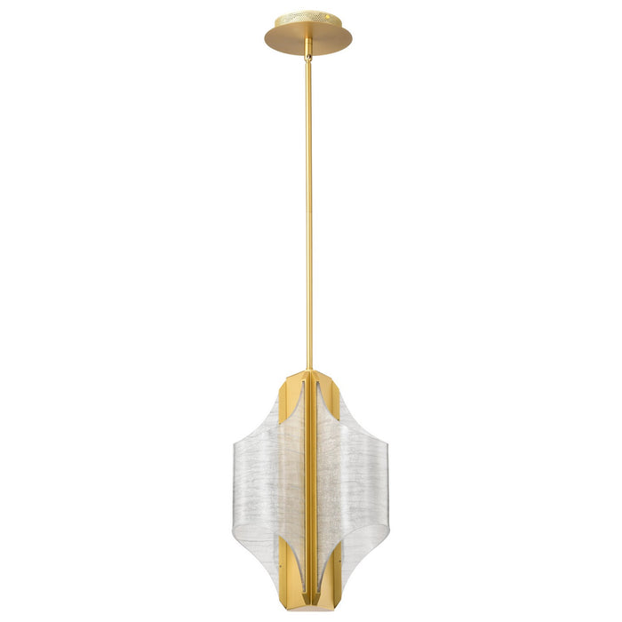 Nuvo Lighting - 62-2413 - LED Pendant - Idris - Vintage Brass