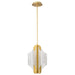 Nuvo Lighting - 62-2413 - LED Pendant - Idris - Vintage Brass