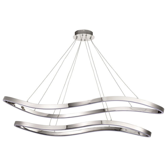 Nuvo Lighting - 62-2432 - LED Pendant - Sylas - Polished Nickel