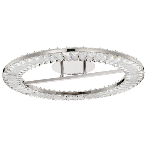 Nuvo Lighting - 62-2444 - LED Flush Mount - Nova - Polished Nickel