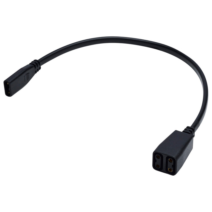 Nuvo Lighting - 63-467 - Cable Splitter Single To Doubl - Black