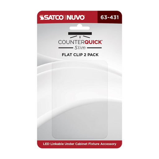 Nuvo Lighting - 63-431 - Counterquickslim Clip Flat