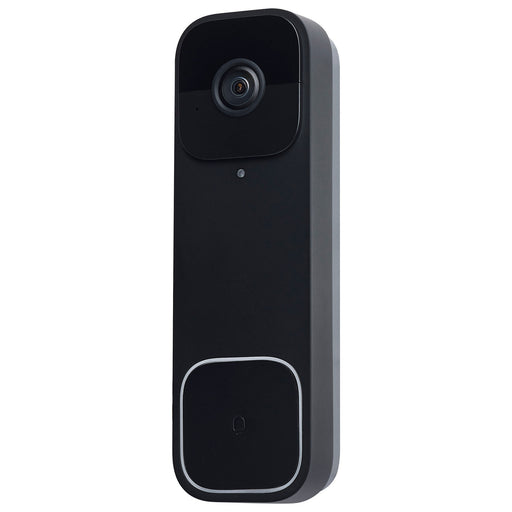 Nuvo Lighting - 65-934 - Smart Doorbell Security Camera Wired - Black