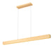 Z-Lite - 1016-55L-GLD-LED - LED Linear Chandelier - Hudson - Gold