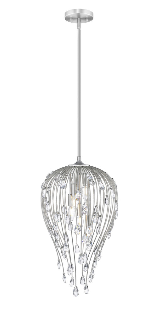 Z-Lite - 1957P15-BN - Five Light Pendant - Gabriella - Brushed Nickel