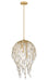 Z-Lite - 1957P18-MGLD - Six Light Pendant - Gabriella - Modern Gold