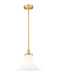 Z-Lite - 1958P12-MGLD - One Light Pendant - Fleur - Modern Gold