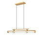 Z-Lite - 1959-44L-MGLD-LED - LED Linear Chandelier - Benoit - Modern Gold