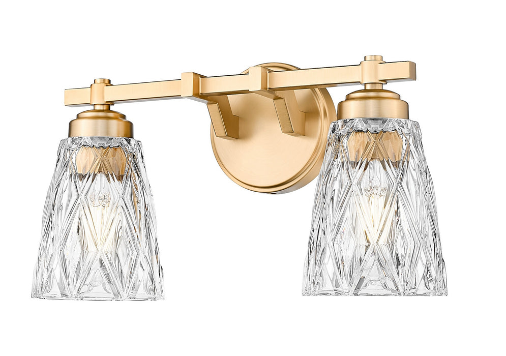 Z-Lite - 1960-2V-MGLD - Two Light Vanity - Andree - Modern Gold
