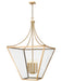 Z-Lite - 1961-8RB - Eight Light Chandelier - Montalcino - Rubbed Brass