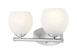 Z-Lite - 1963-2V-BN - Two Light Vanity - Colette - Brushed Nickel