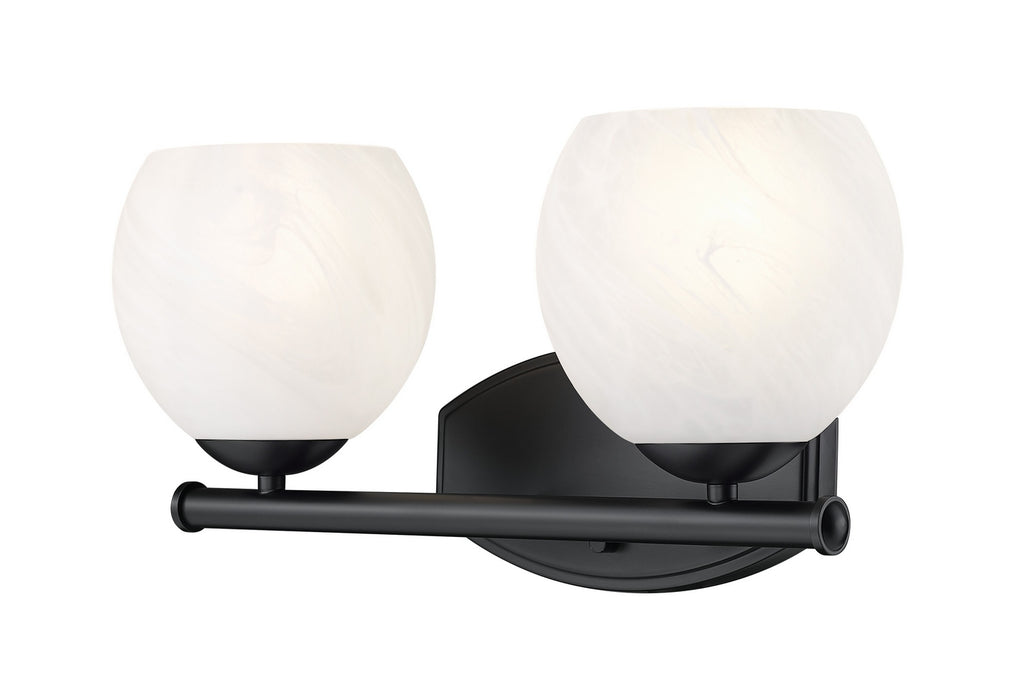 Z-Lite - 1963-2V-MB - Two Light Vanity - Colette - Matte Black