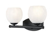 Z-Lite - 1963-2V-MB - Two Light Vanity - Colette - Matte Black