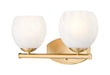Z-Lite - 1963-2V-MGLD - Two Light Vanity - Colette - Modern Gold