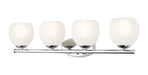 Z-Lite - 1963-4V-CH - Four Light Vanity - Colette - Chrome