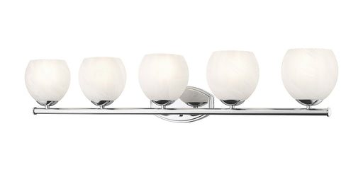 Z-Lite - 1963-5V-CH - Five Light Vanity - Colette - Chrome