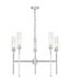 Z-Lite - 3047-5BN - Five Light Chandelier - Esme - Brushed Nickel