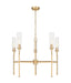 Z-Lite - 3047-5MGLD - Five Light Chandelier - Esme - Modern Gold
