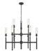 Z-Lite - 3047-9MB - Nine Light Chandelier - Esme - Matte Black