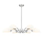 Z-Lite - 3048-6BN - Six Light Chandelier - Breton - Brushed Nickel