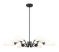 Z-Lite - 3048-6MB - Six Light Chandelier - Breton - Matte Black