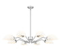 Z-Lite - 3048-8BN - Eight Light Chandelier - Breton - Brushed Nickel