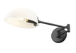 Z-Lite - 3048S-MB - One Light Wall Sconce - Breton - Matte Black
