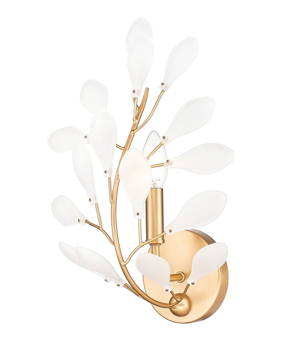 Z-Lite - 353-1S-MGLD - One Light Wall Sconce - Claudine - Modern Gold