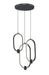 Z-Lite - 4101-3MB-LED - LED Chandelier - Saros - Matte Black