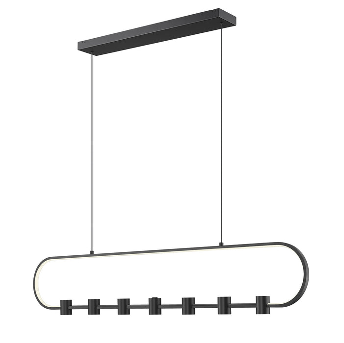 Z-Lite - 4101-54L-MB-LED - LED Linear Chandelier - Saros - Matte Black