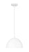 Z-Lite - 4501P12-MW - One Light Pendant - Vega - Matte White