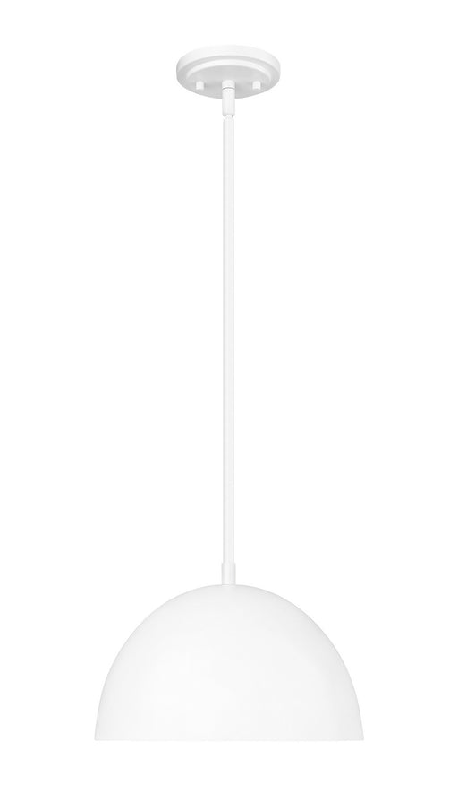 Z-Lite - 4501P12-MW - One Light Pendant - Vega - Matte White