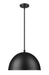 Z-Lite - 4501P16-MB - One Light Pendant - Vega - Matte Black