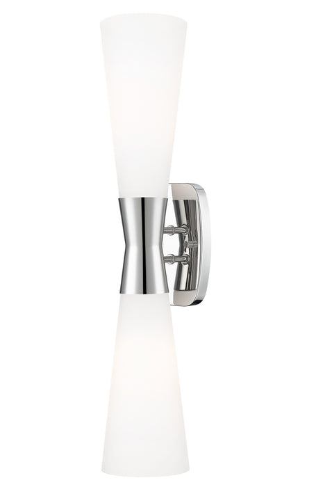 Z-Lite - 4504-2SL-PN - Two Light Wall Sconce - Emrys - Polished Nickel