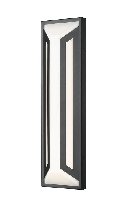 Z-Lite - 5028B-BK-LED - LED Outdoor Wall Mount - Banff - Sand Black
