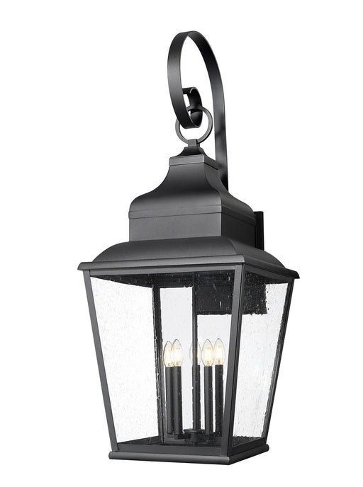 Z-Lite - 5029XXL-BK - Five Light Outdoor Wall Mount - Raphael - Sand Black