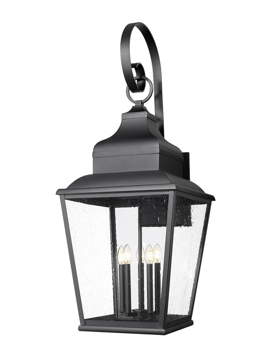 Z-Lite - 5029XXL-BK - Five Light Outdoor Wall Mount - Raphael - Sand Black