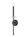 Z-Lite - 6100-1S-MB - One Light Wall Sconce - Gaultier - Matte Black + Modern Gold