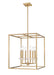 Z-Lite - 6100-21MGLD - Six Light Chandelier - Gaultier - Modern Gold