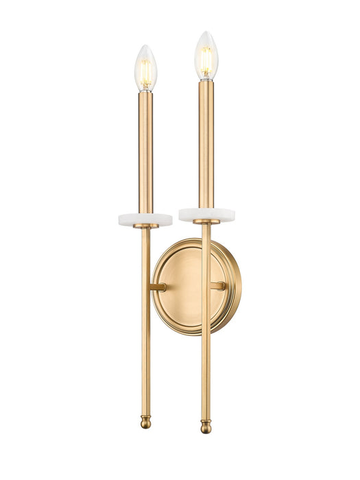 Z-Lite - 6100-2S-MGLD - Two Light Wall Sconce - Gaultier - Modern Gold
