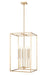 Z-Lite - 6100-32MGLD - Six Light Chandelier - Gaultier - Modern Gold
