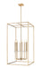 Z-Lite - 6100-44MGLD - Eight Light Chandelier - Gaultier - Modern Gold